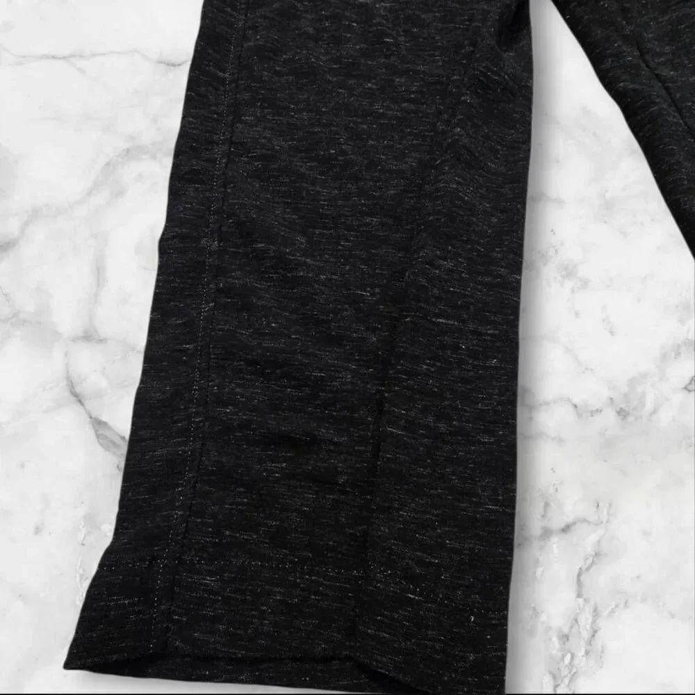 Max Studio Size XS Heathered Black Flare Pants